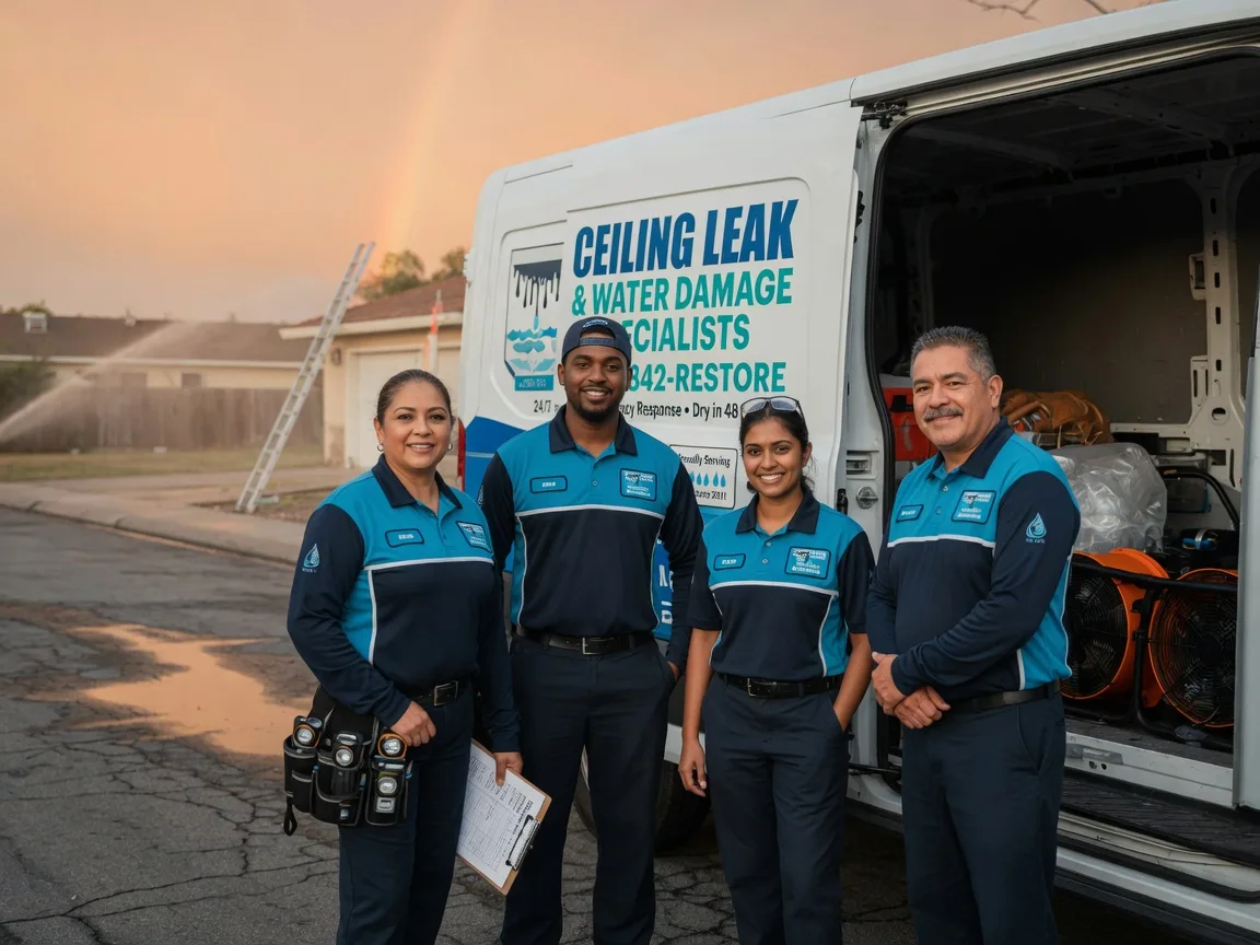Ceiling Leak Cleanup company in Harrod, OH