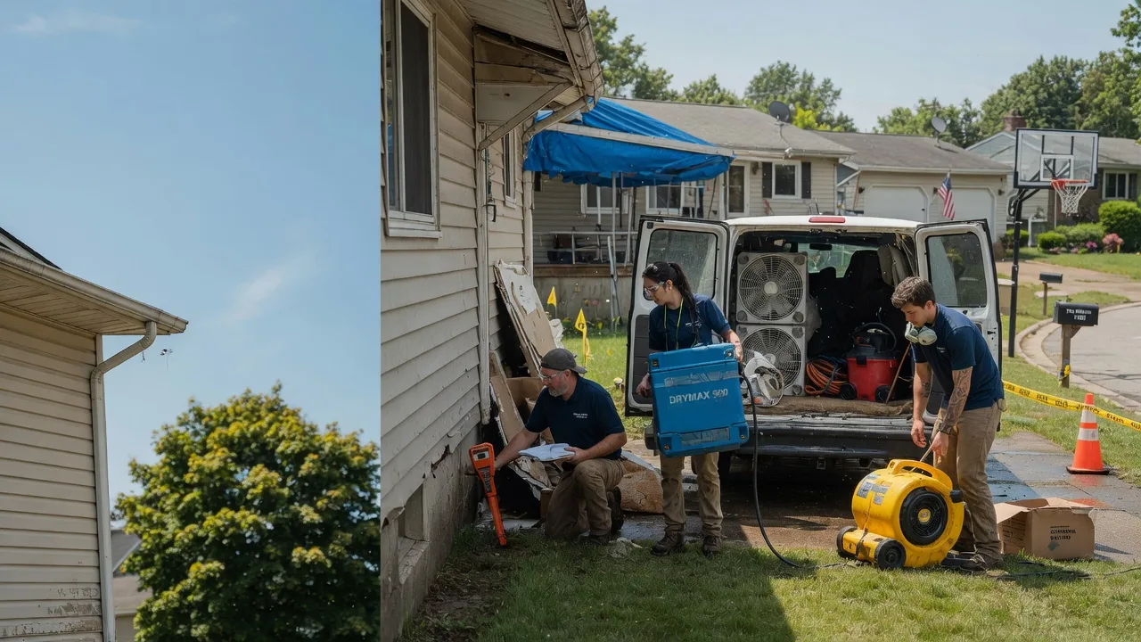 Ceiling Leak Cleanup in Harrod, OH near me