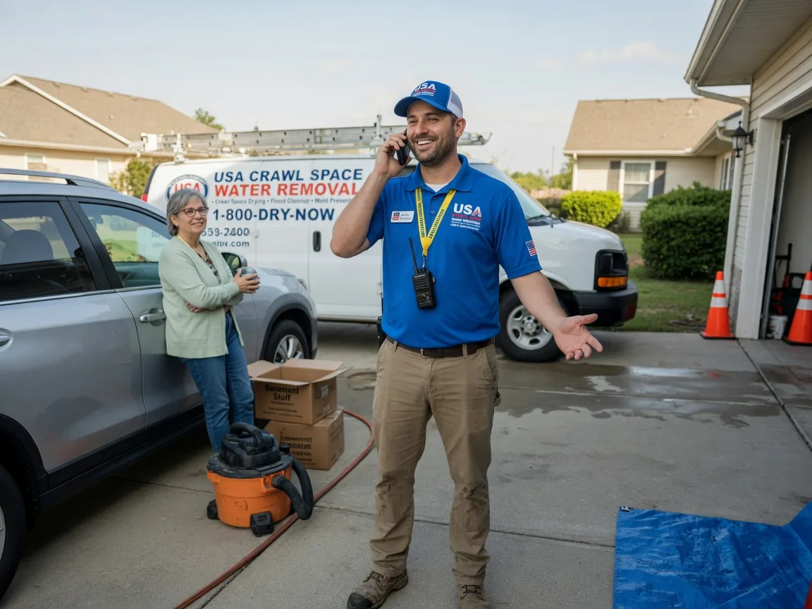 Crawl Space Water Removal Harrod, OH FAQs